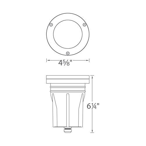 Metal Well Light
