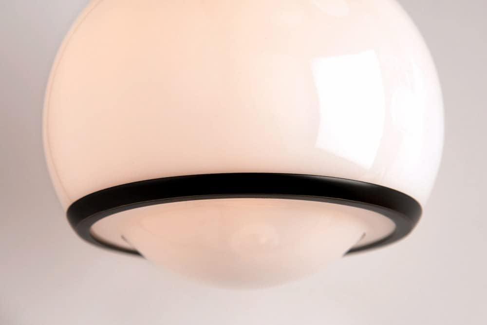 Kegan Single Light Glass Dimmable Armed Sconce