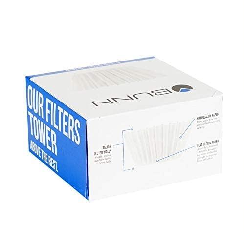 White Paper Coffee Filters for 8-12 Cup Brewers