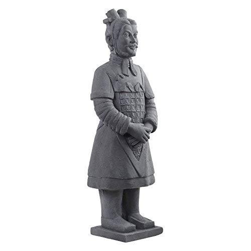 Arlmont & Co. Atas Warrior Weather Resistant Stone Garden Statue