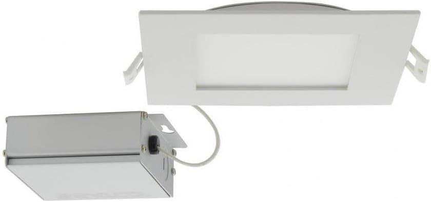 Satco S11830 6.69'' Selectable Color Temperature Dimmable Air-Tight IC Rated LED Canless Recessed Lighting Kit