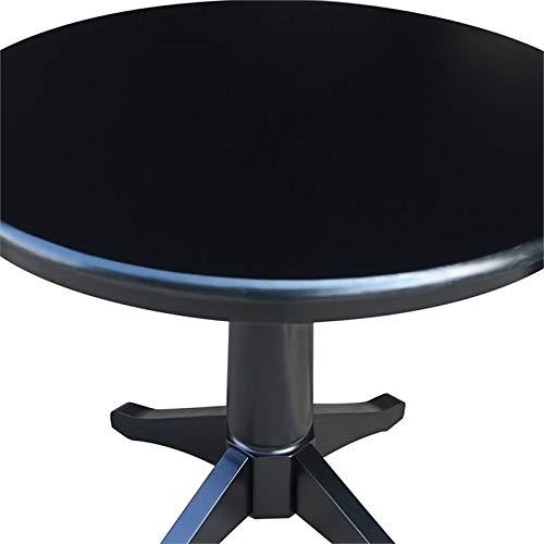 International Concepts 36" Round Top Pedestal Table - 34.9"H