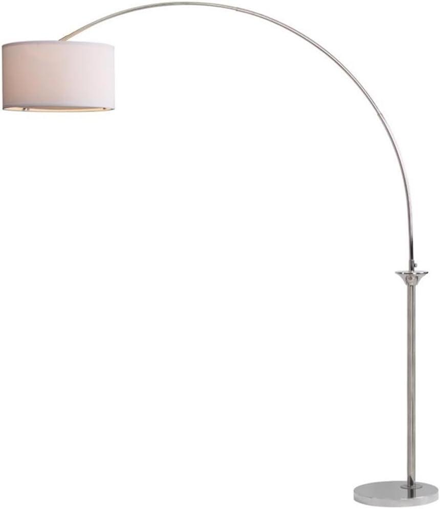 SAFAVIEH Mira 84 in. H Modern Glam Arc Floor Lamp, Shine Nickel