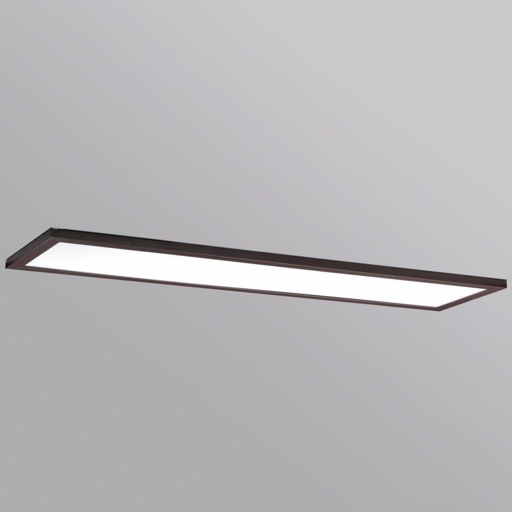 Maxim 57764WTBZ 12 x 48 in. Sky Panel LED 3000K Flush Mount, Bronze