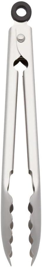 KitchenAid® KitchenAid® Gourmet Stainless Steel Serving Tongs with Hang Hook and Secure Closing Lock, 9 Inch