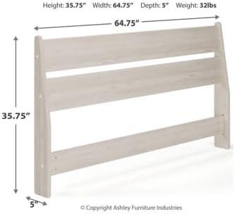 Socalle Panel Headboard Natural - Signature Design by Ashley