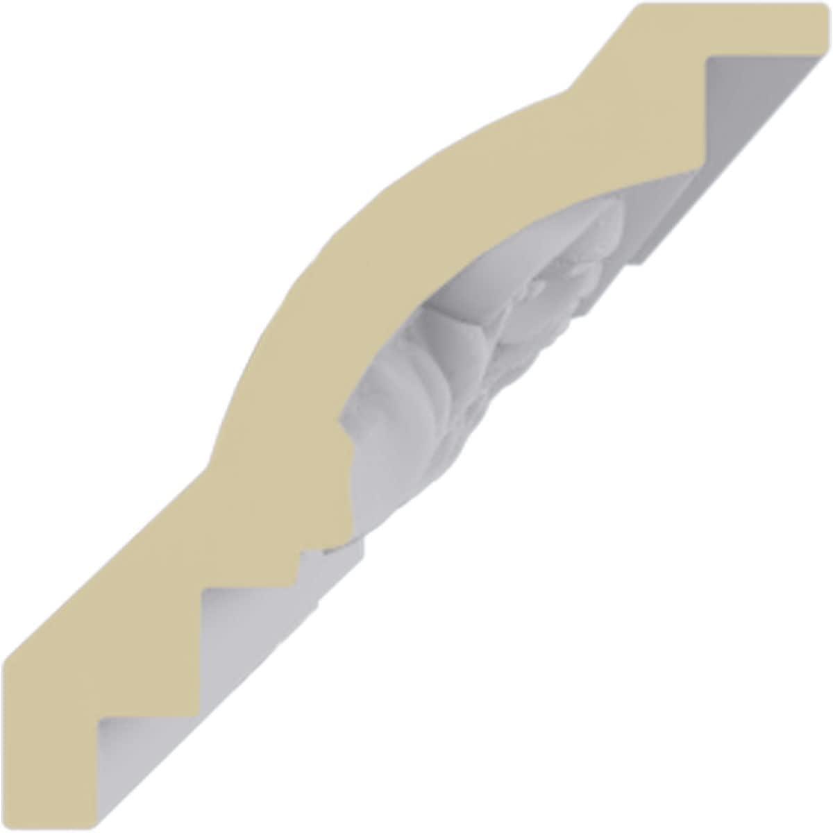 Ekena Millwork 2 3/4"H x 2 3/4"P x 4"F x 94 1/2"L Tristan Crown Moulding & Reviews | Wayfair