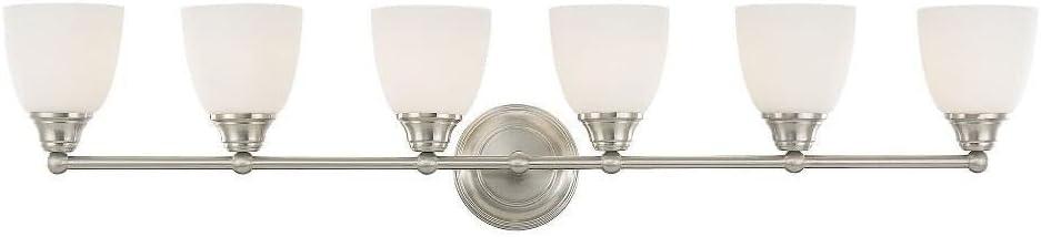 Livex Lighting Somerville 6 - Light Vanity in  Brushed Nickel