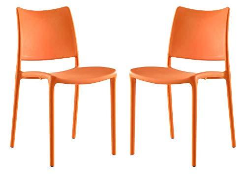 Modway Modway Hipster Plastic Dining Chair (Set of 2)