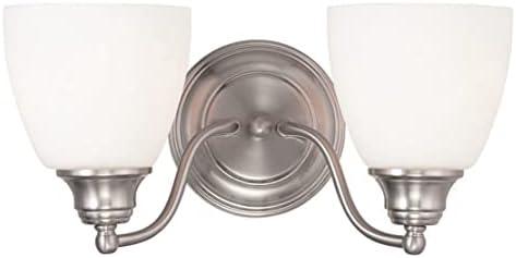 Livex Lighting Somerville 2 - Light Vanity in  Brushed Nickel