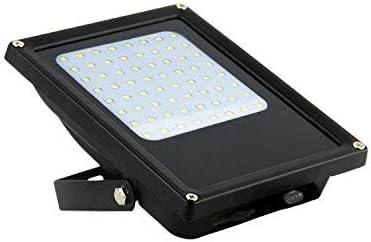 eLEDing Outdoor Integrated LED Landscape Flood Light with Panel in Black