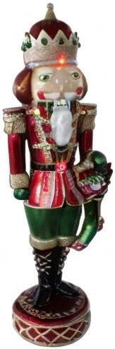 Fraser Farm Hill 22" LED B/O Soldier with Red Coat