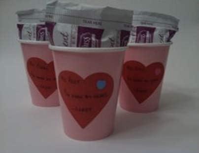 SHAPES ETC. Heart Large Tri-Color Creative Cut-Outs- 5.5”