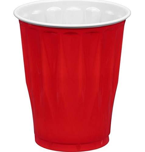 Berkley Jensen 18-Oz. Plastic Cups, 240 Ct. - Red - Birthday Pool Camping Party