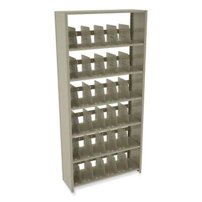 Tennsco Corp. Tennsco Snap-Together Open Shelving Units, Starter Metal Flat Files Open