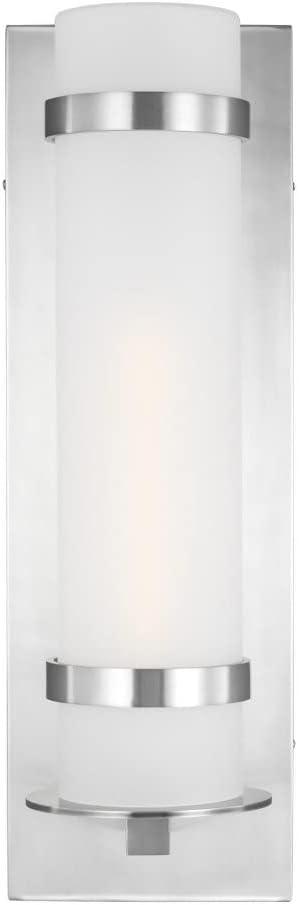 Generation Lighting Alban 1 -Light 24.63-in H Antique Bronze Hardwired Outdoor Wall Light