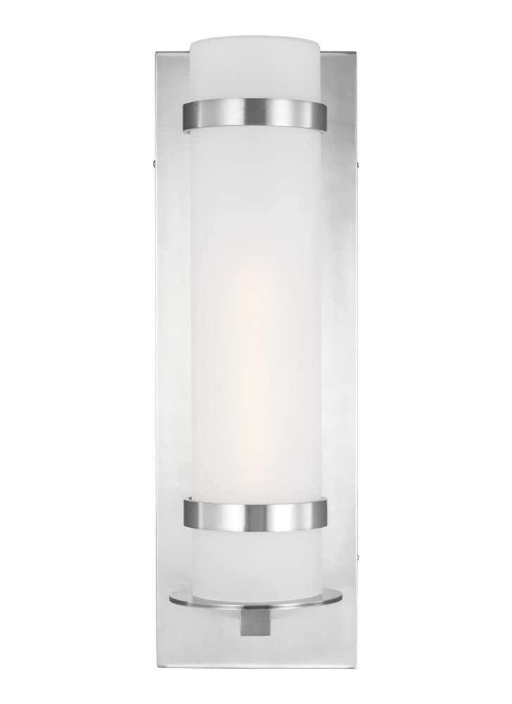 Generation Lighting Alban 1 -Light 24.63-in H Antique Bronze Hardwired Outdoor Wall Light