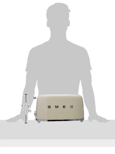 SMEG Cream 4-Slice Toaster