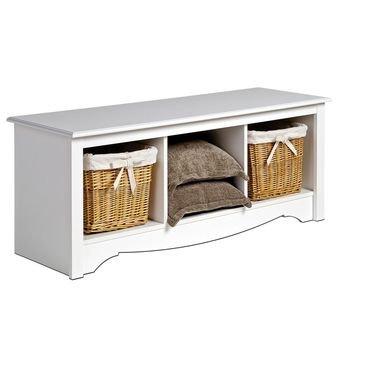 Cubbie Bench White - Prepac