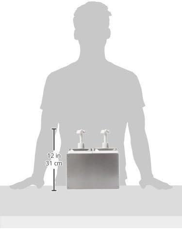 Carlisle Food Service Products Carlisle Food Service Products Stainless Steel Condiment Dispenser & Holder Buffet Accessory