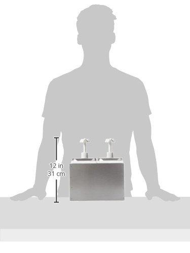 Carlisle Food Service Products Carlisle Food Service Products Stainless Steel Condiment Dispenser & Holder Buffet Accessory