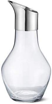 Georg Jensen Sky Water Glass and Stainless Steel 50.72 oz. Carafe | Wayfair