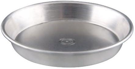 7-Inch Silver Aluminum Round Pizza Pan