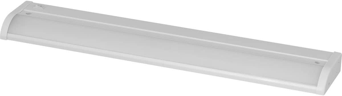 White Aluminum 18-Inch LED Undercabinet Light