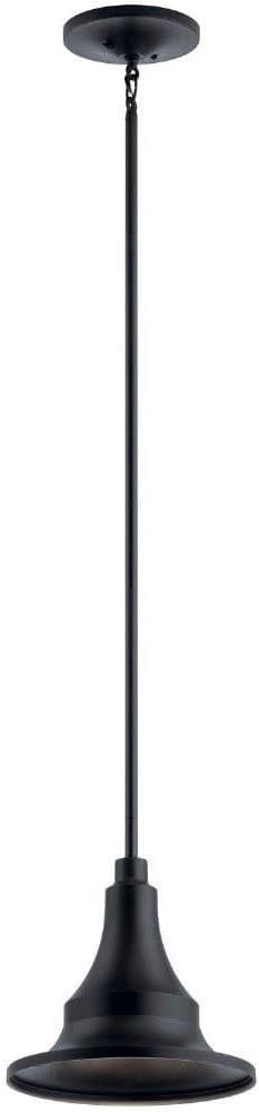Kichler Lighting Hampshire 1 - Light Pendant in  Textured Black