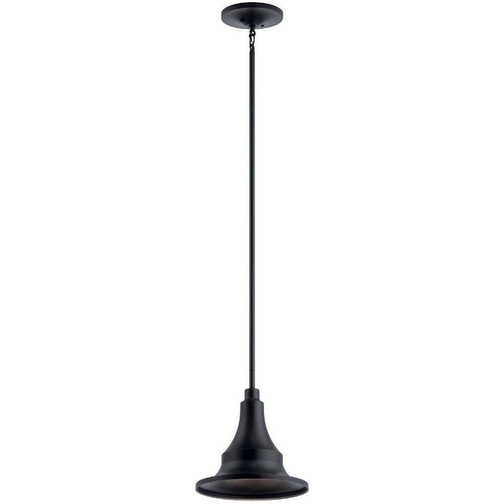 Kichler Lighting Hampshire 1 - Light Pendant in  Textured Black