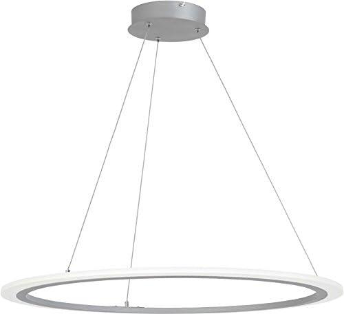 George Kovacs Discovery 31 1/4"W Silver LED Pendant Light
