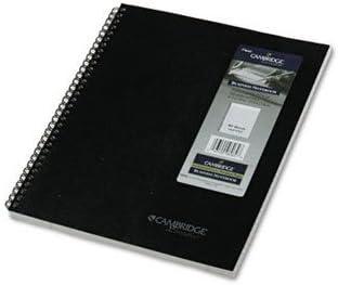 Cambridge Wirebound Business Notebook, Legal Ruled, 8.25" x 11", 80 Sheets, Gray