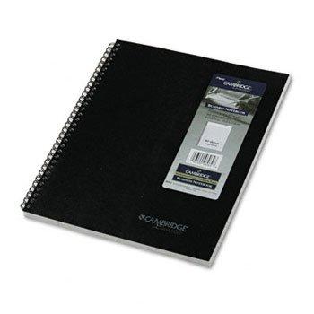 Cambridge Wirebound Business Notebook, Legal Ruled, 8.25" x 11", 80 Sheets, Gray