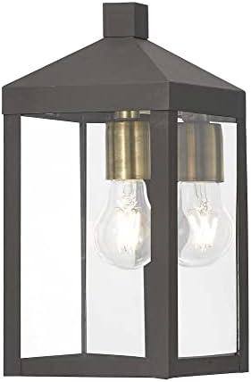 Livex Lighting - Nyack - One Light Outdoor Wall Lantern - 6.25 Inches wide by