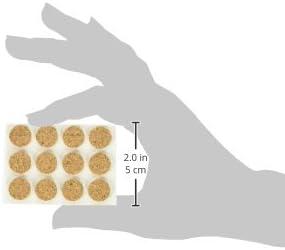 Shepherd 24-Pack 1/2" Round Self-Adhesive Cork Pads