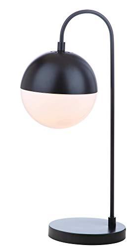 Cappi 20.5" Black Contemporary Globe Table Lamp