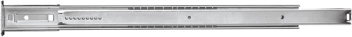 Drawer Slide Center Mount 3/4 Extension Cadmium Finish