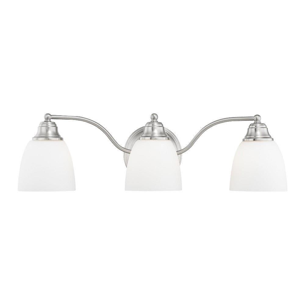 Livex Lighting Somerville 3 - Light Vanity in  Brushed Nickel