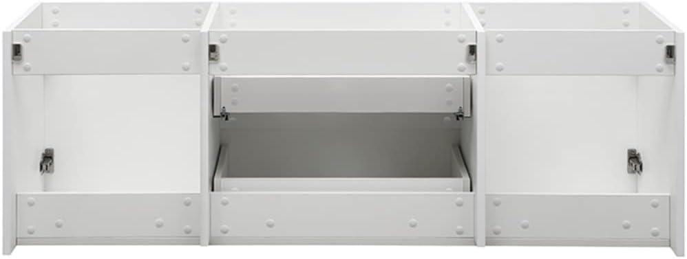 Valencia 60" Wall Mount Double Modern Bathroom Cabinet - Cabinet Only (Top and Sinks Not Included)