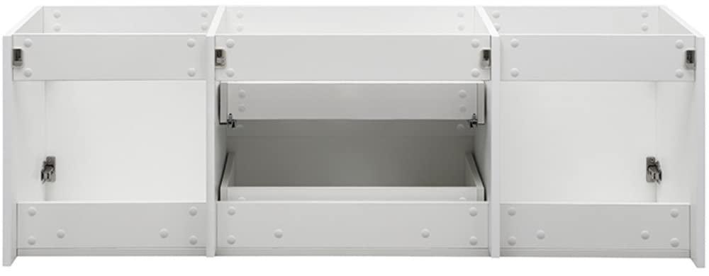 Valencia 60" Wall Mount Double Modern Bathroom Cabinet - Cabinet Only (Top and Sinks Not Included)