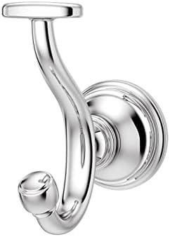 Tisbury Polished Chrome Brass Robe Hook