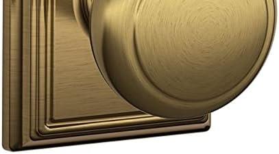 Andover Knob with Addison Trim Hall and Closet Lock
