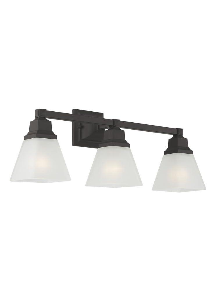 Livex Lighting Mission 3 - Light Vanity in  Polished Brass