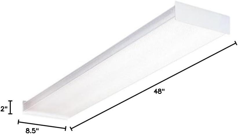 Lithonia Lighting 4ft. White Fluorescent Wrap Around Light  SB232120GESB