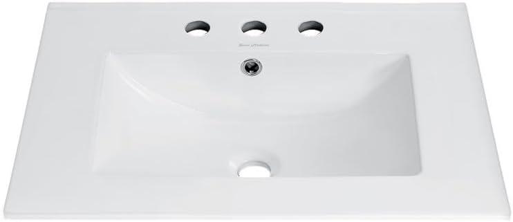 Ceramic 24" Single Bathroom Vanity Top