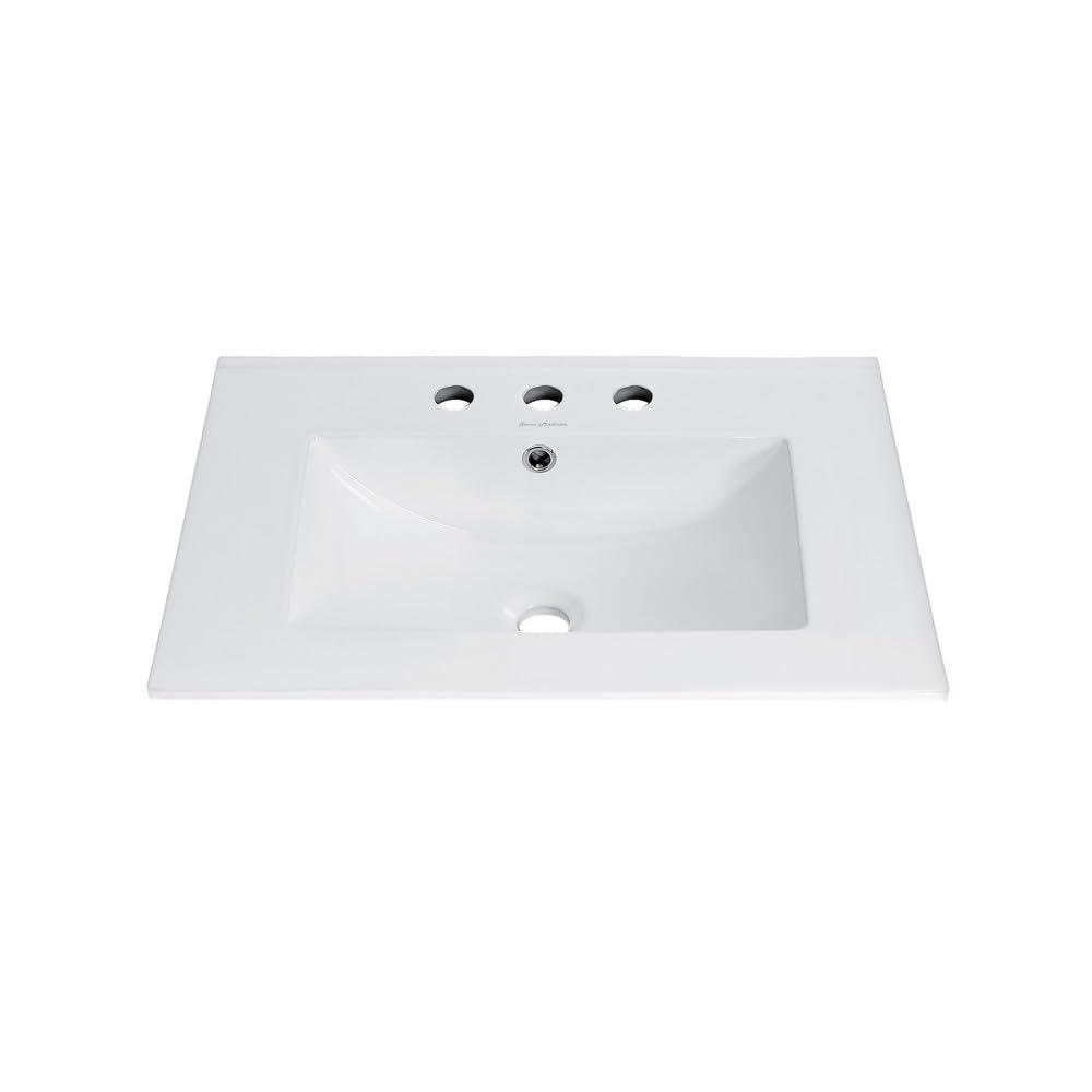 Ceramic 24" Single Bathroom Vanity Top