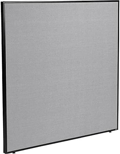 Global 238639GY 60 x 60.25 in. Office Partition Panel, Gray