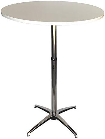 Banquet Tables Pro White Top 24 Inch Round Banquet Cocktail Table
