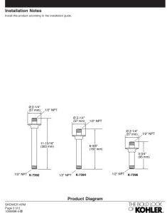 Polished Chrome Ceiling Mount Shower Arm with Flange