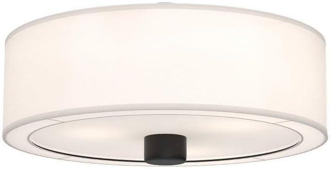 Theo Fabric Semi Flush Mount